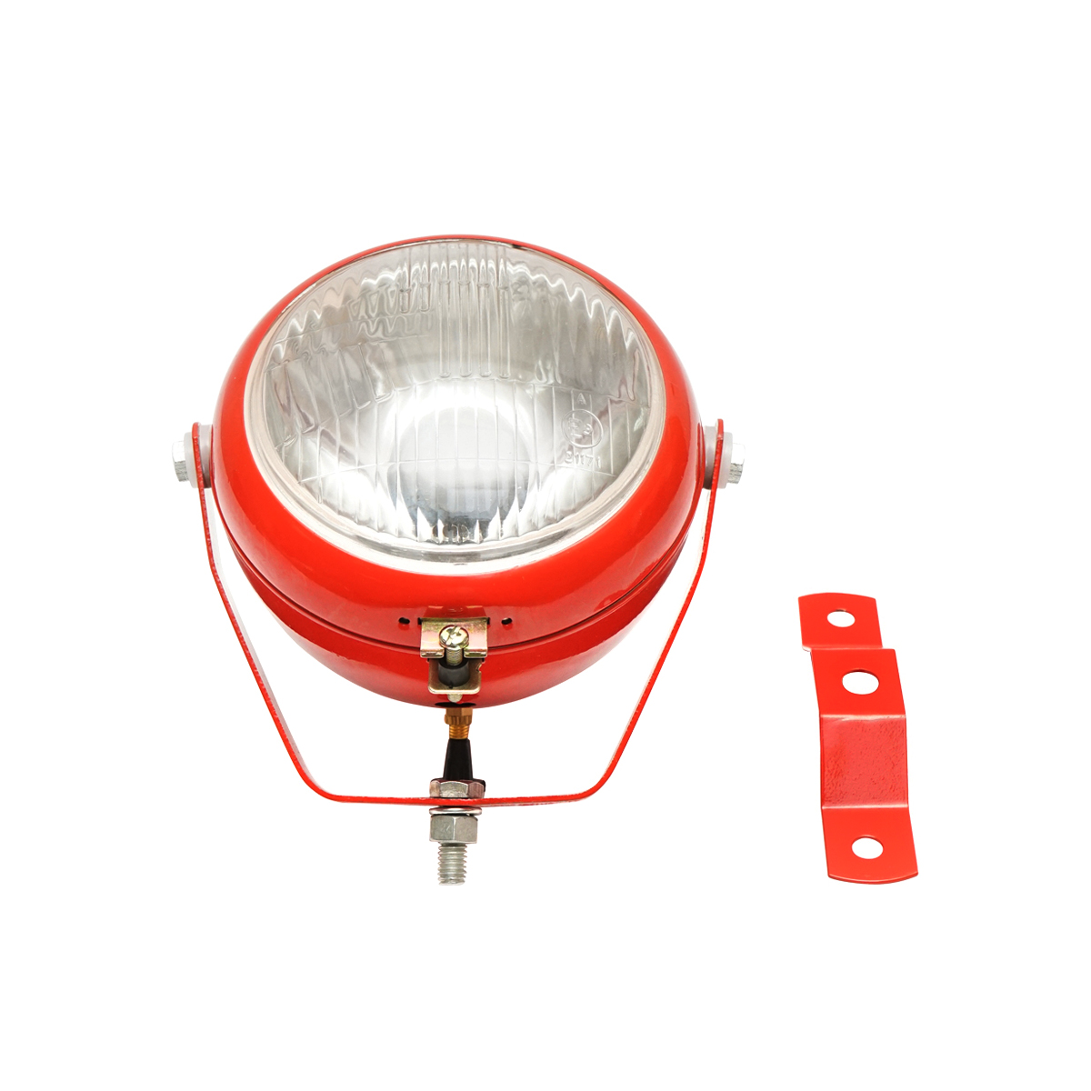 Lampa rosie, proiector de lucru reglabil cu intrerupator UNIVERSAL 12V – imagine 3