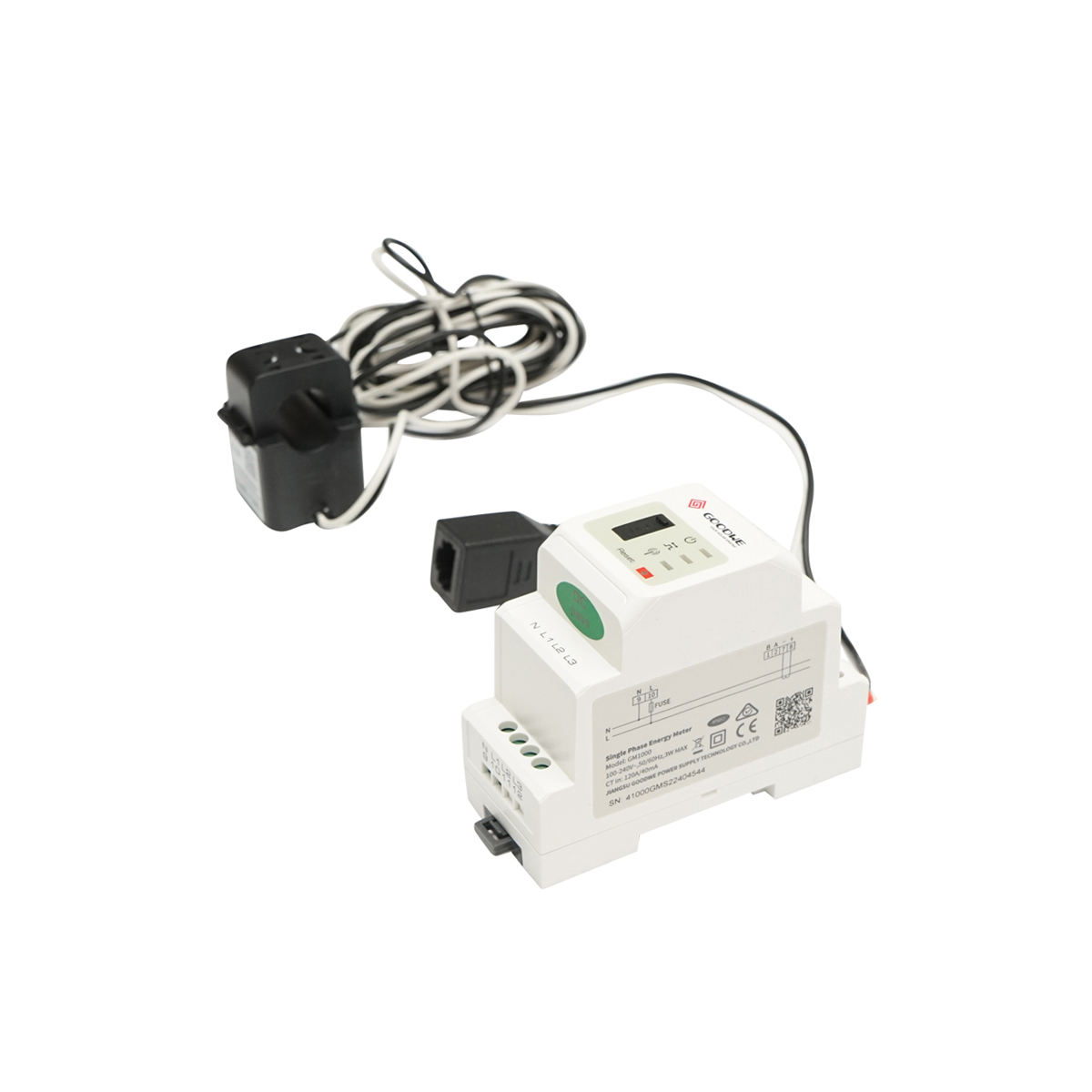 Kit releu putere, Split Core GM1000 200A/5A GOODWE smart meter , monofazic 110-230V, 120A/40mA cu siguranta digitala, transformator  – imagine 3