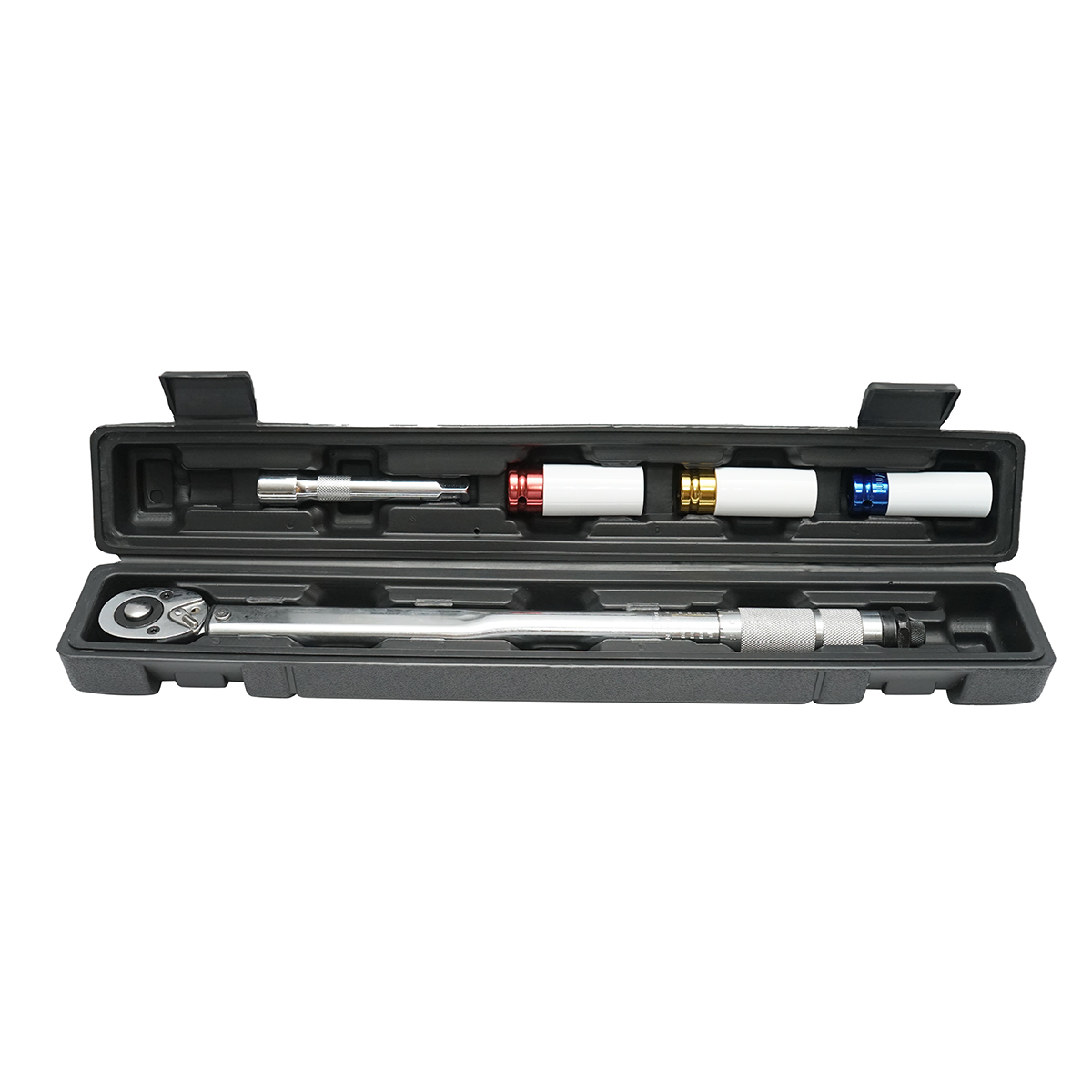 Set cheie dinamometrica 1/2 cu 3 tubulare 17, 19, 21 mm cuplu 40-210 Nm Breckner Germany