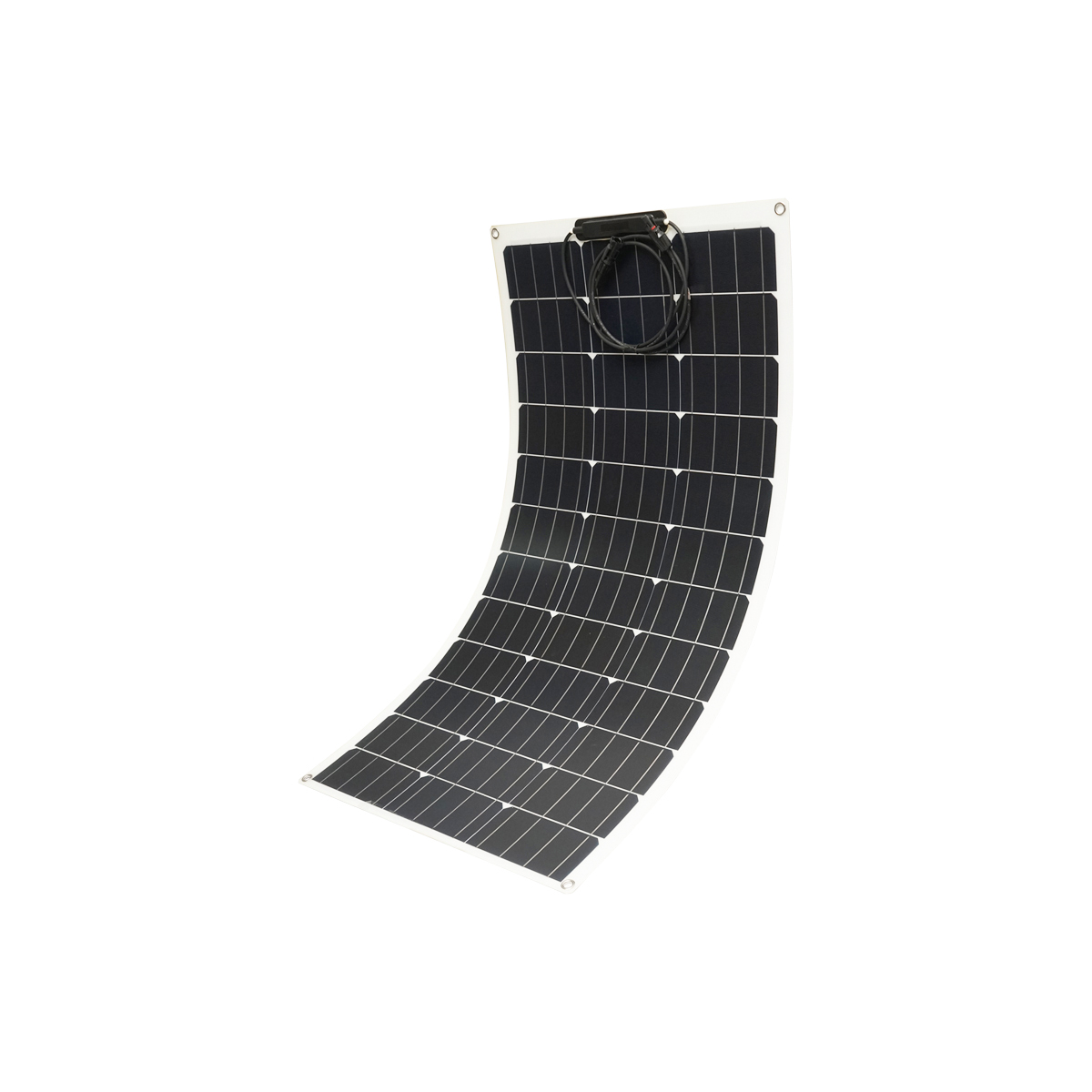 Panou solar 100W fotovoltaic monocristalin, flexibil, cablu si conectori MC4 Breckner Germany – imagine 3