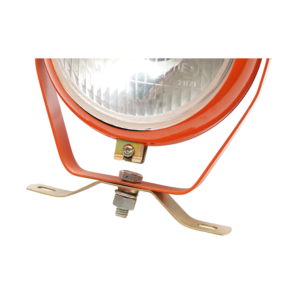 Lampa, proiector de lucru portocalie reglabila cu intrerupator pentru tractor sau utilaje agricole 12V Breckner Germany – imagine 5