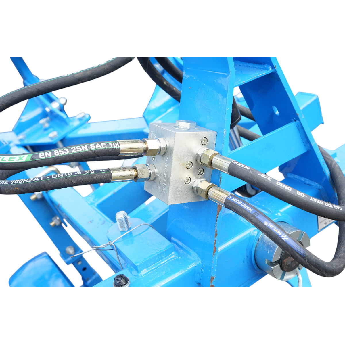 Plug agricol reversibil hidraulic cu 2 trupite, cormane pline Konig Traktoren – imagine 11