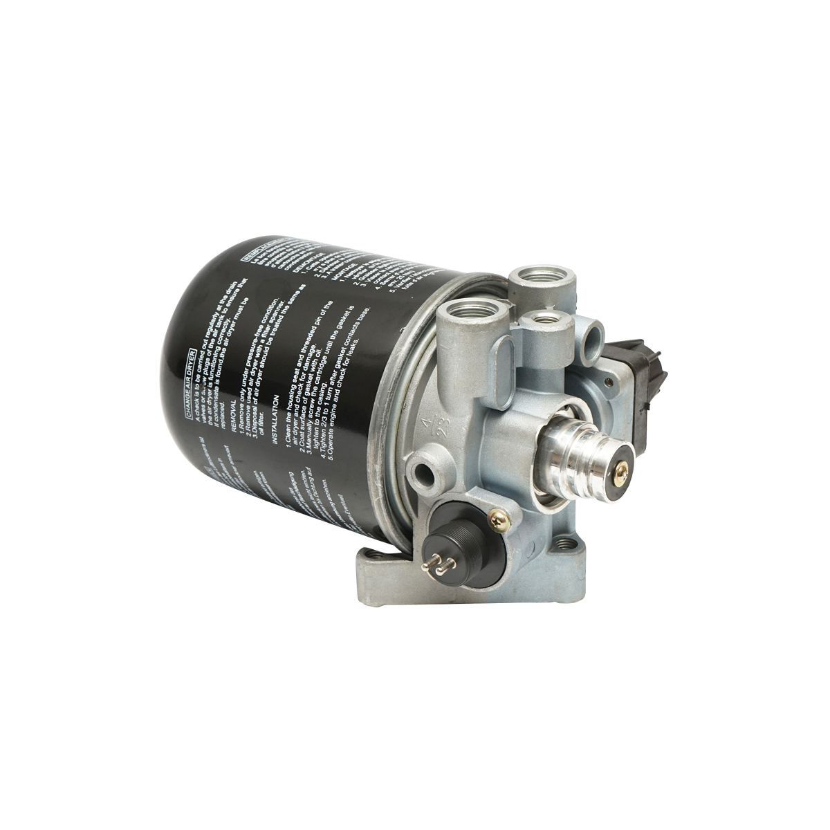 Uscator aer cu flitru pentru sistem compresor cod OEM 4324101020, 4324100202, 1487434901, LFP8654, T250W, AI12, TB1374X Breckner Germany – imagine 5