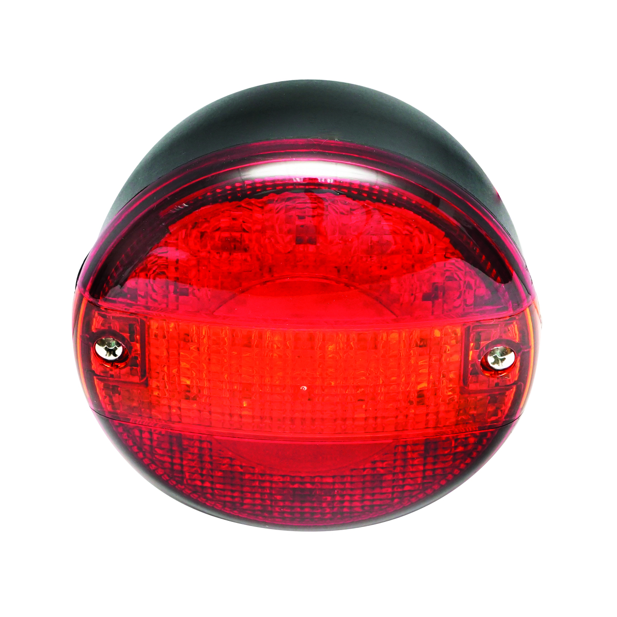 Lampa ceata LED rosie cu semnalizare fi 140mm – imagine 2