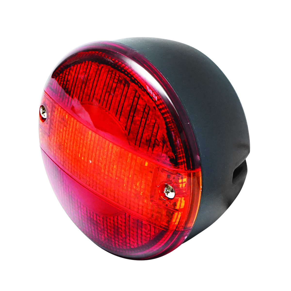 Lampa ceata LED rosie cu semnalizare fi 140mm – imagine 3