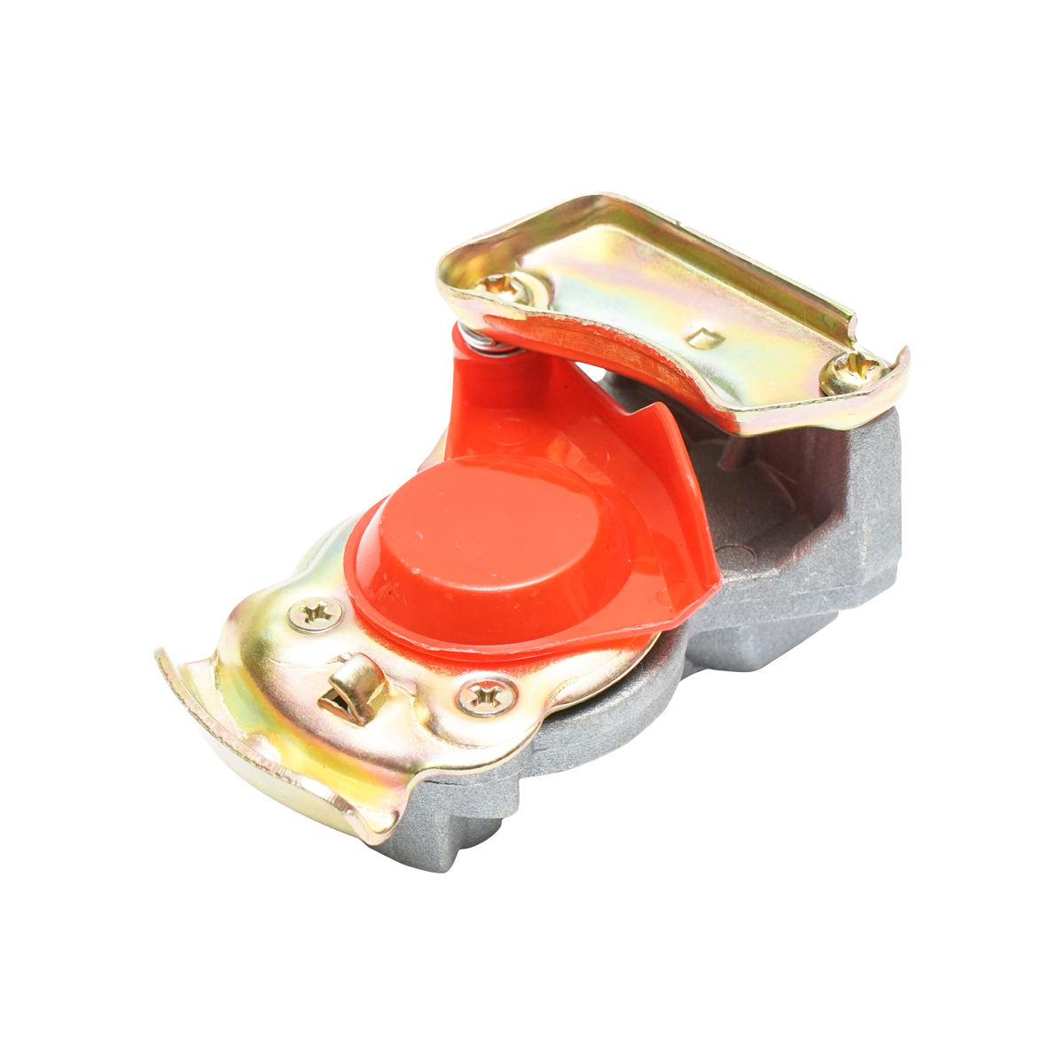 Mufa de cuplare furtun aer rosie pentru camion Scania, Daf cod OEM 076.912-00 M20 – imagine 3