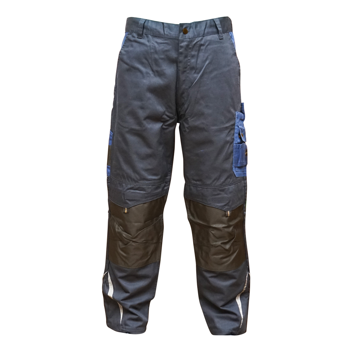 Pantaloni de lucru, poliester cu bumbac, albastru navy, S Breckner Germany