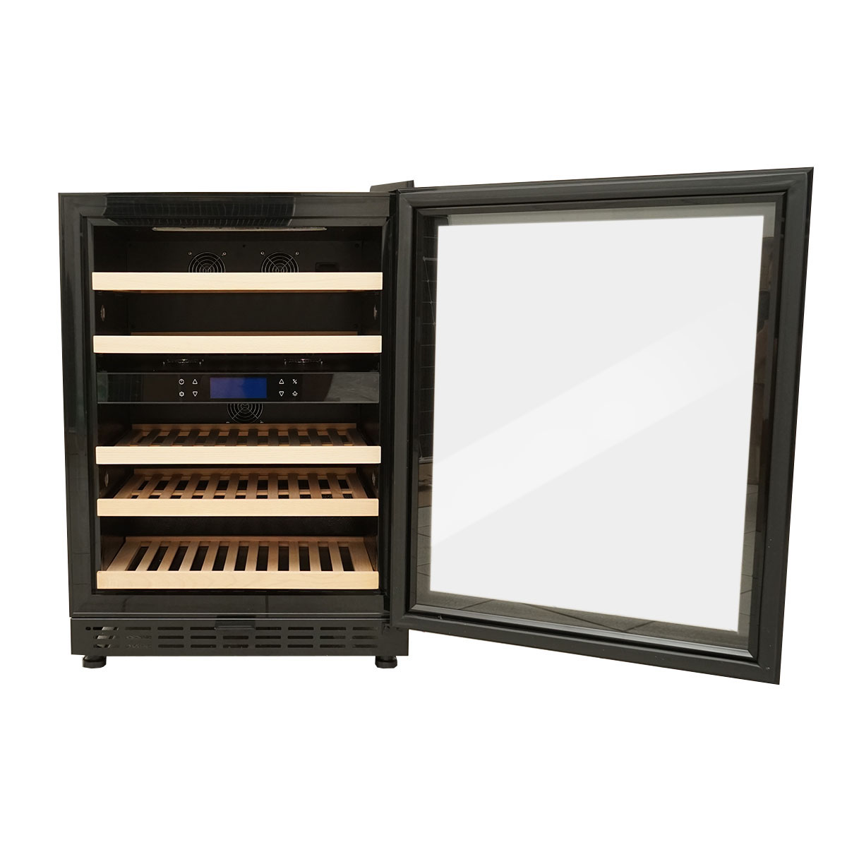 Frigider de vinuri, racitor pentru 46 sticle, incorporabil, volum 118 L – imagine 3