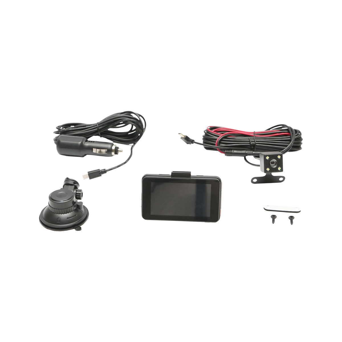 Camera video auto duala fata/spate FHD cu display 3 inch LCD Breckner Germany – imagine 2