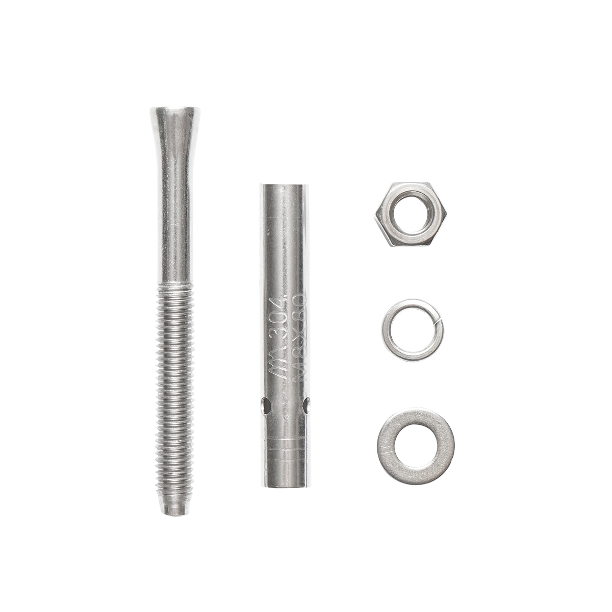 Bolt expansiune M8x80mm prinderi panou solar fotovoltaic sistem B Breckner Germany – imagine 4