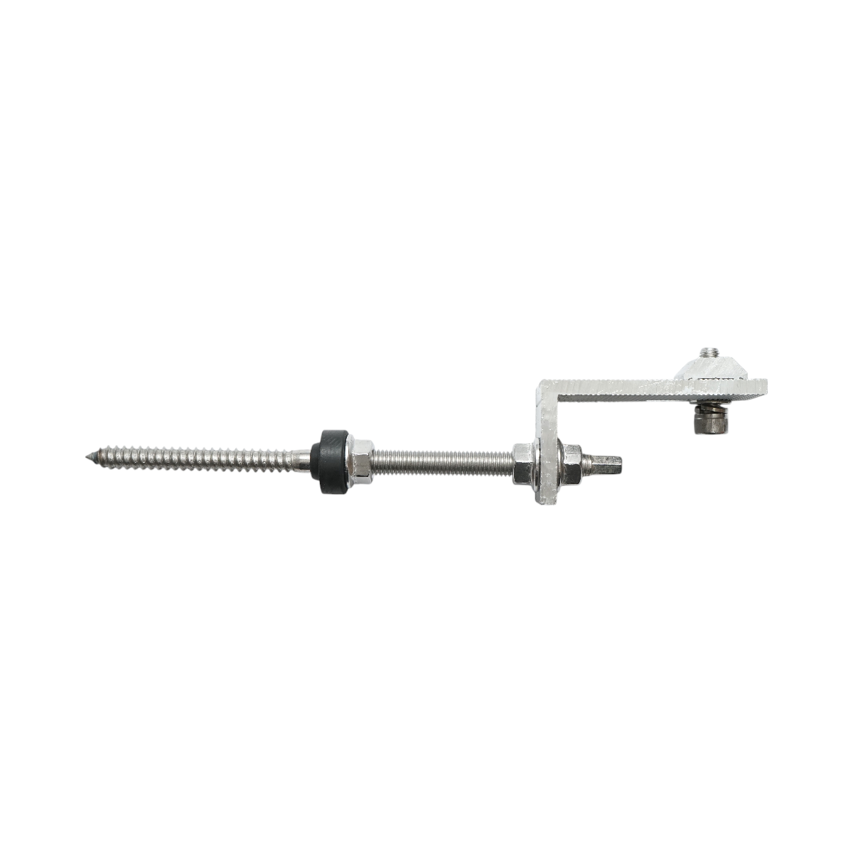 Set clema L pentru acoperis tabla cu bolt M10X200mm prinderi panou solar fotovoltaic Breckner Germany – imagine 4