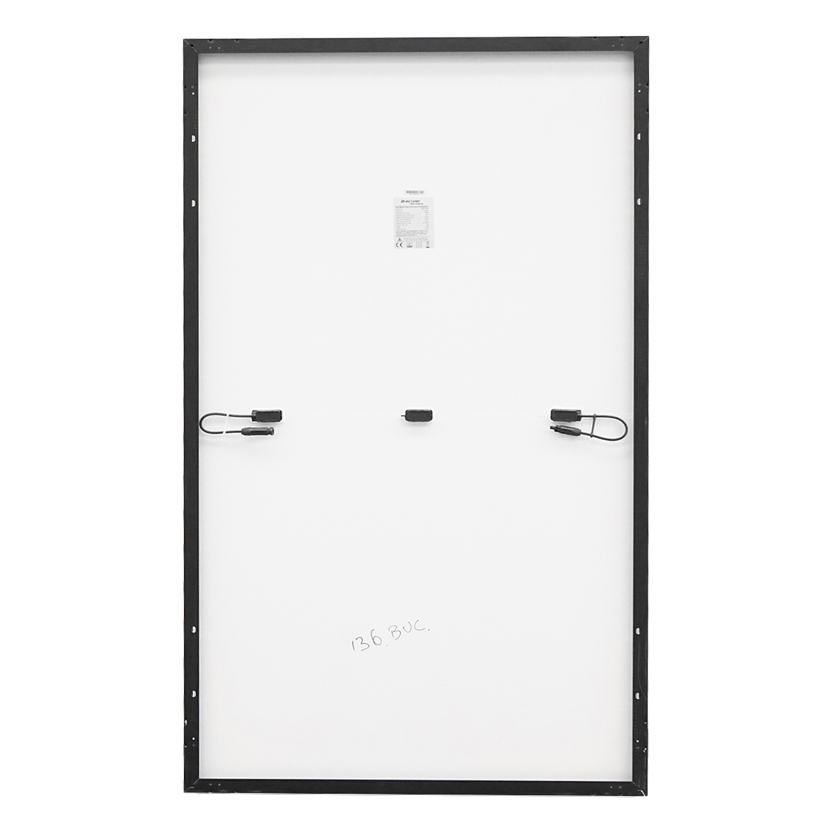 Panou solar XL Breckner Germany 380W fotovoltaic, monocristalin, cadru negru 1755x1040x35mm – imagine 3