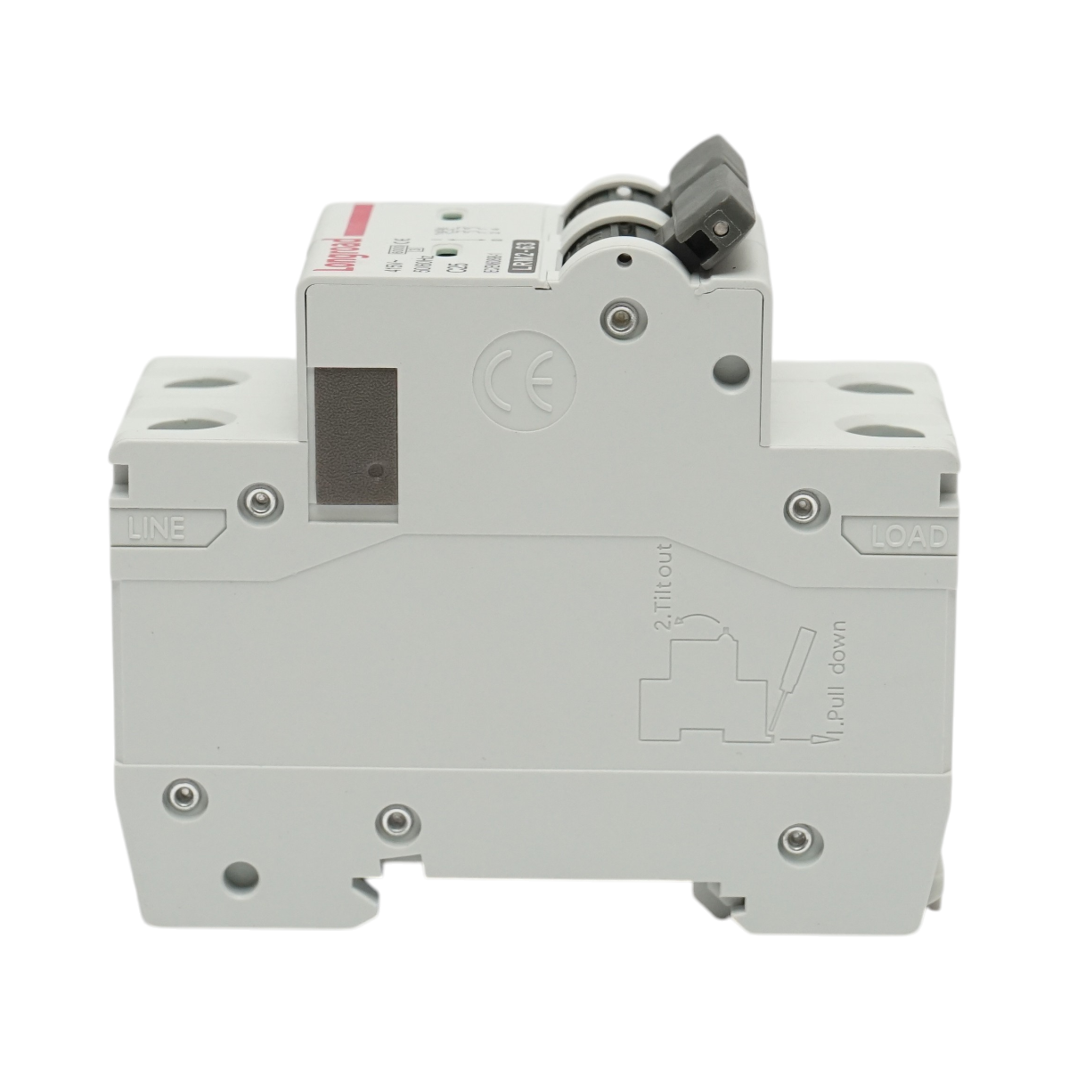 Siguranta automata intrerupator MCB 2P 25A 415VAC Longroad – imagine 3