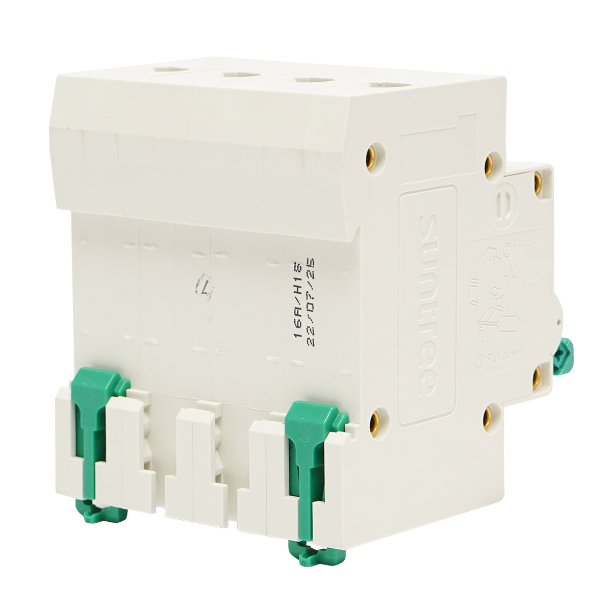 Siguranta automata tip intrerupator 4P, 16A 400VAC Suntree – imagine 3