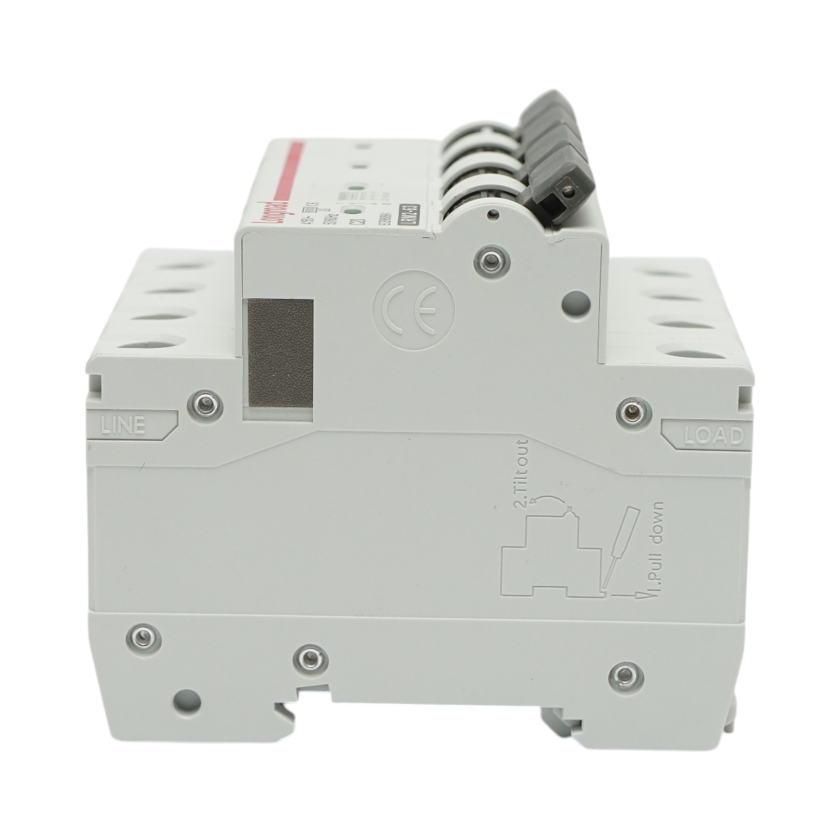 Siguranta automata intrerupator MCB 4P 20A 415VAC Longroad – imagine 3