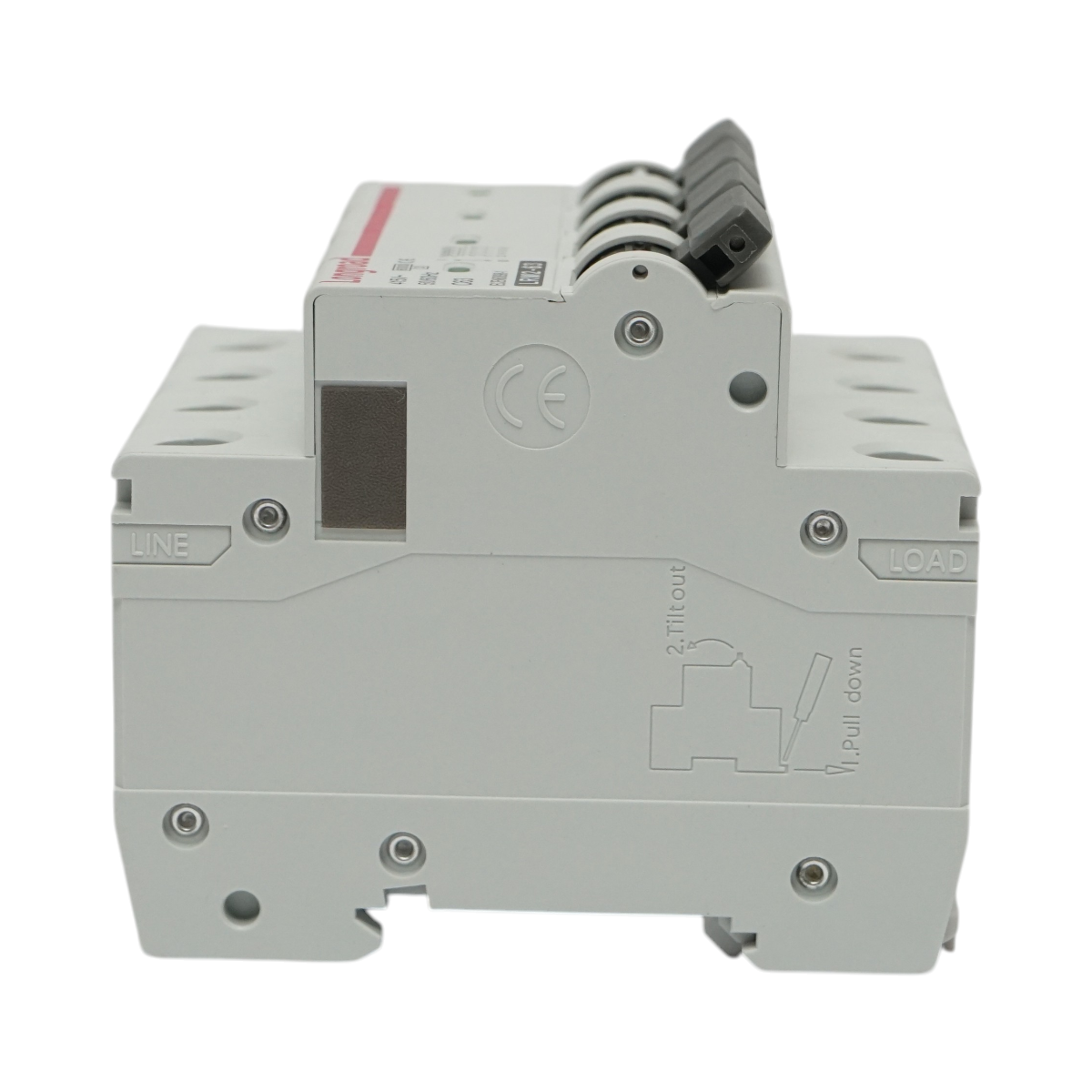 Siguranta automata intrerupator MCB 4P 63A 415VAC Longroad – imagine 3