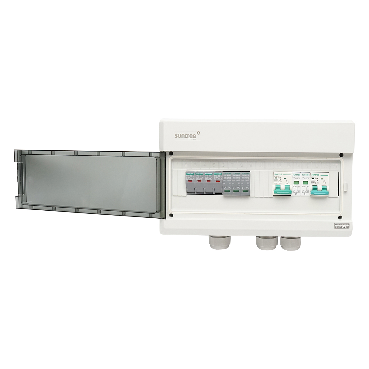 Tablou sigurante echipat DC/AC 3KW-5KW pentru invertoare ON/OFF Grid prosumator