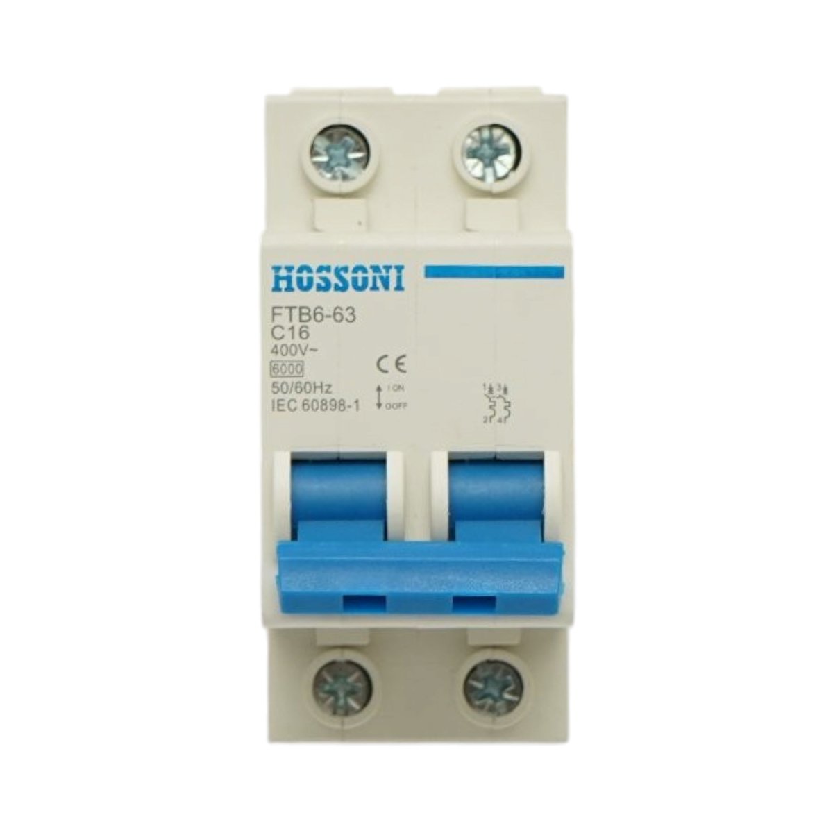 Siguranta automata tip intrerupator 2P-16A-415VAC Leader