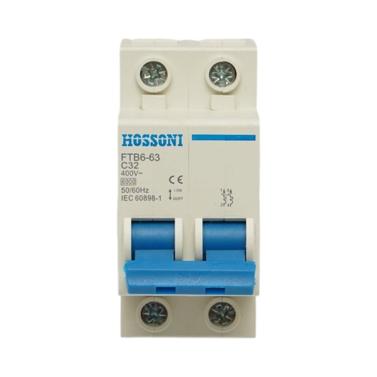 Siguranta automata tip intreruptor 2P-32A-415VAC Leader