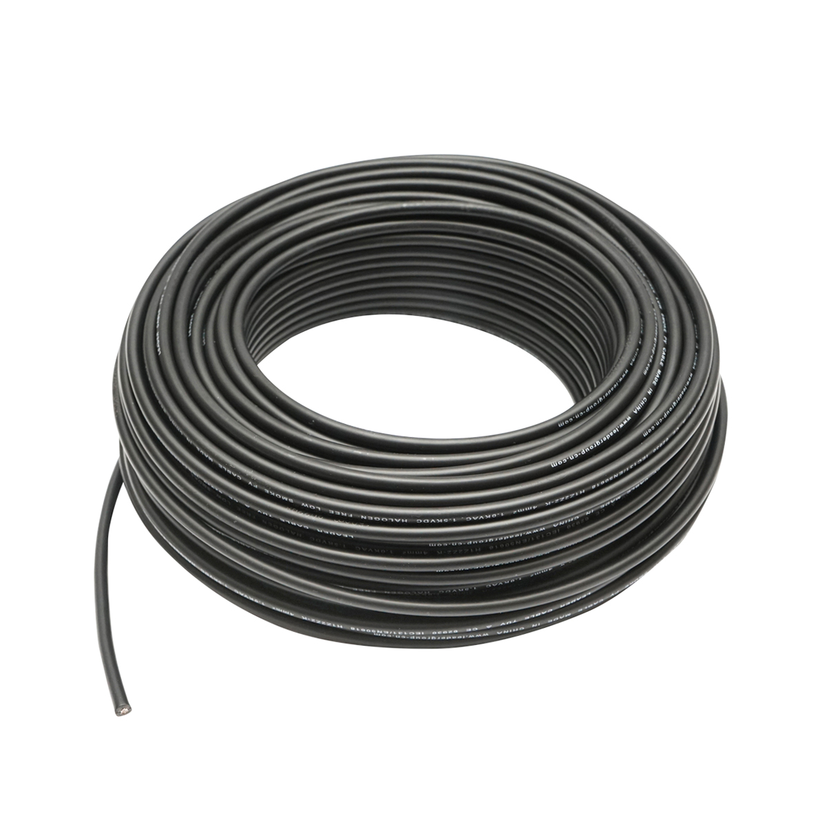 Rola cablu panou solar 4mmx50m negru 1.5KV, H1Z2Z2-K Leader