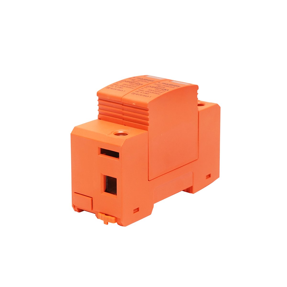 Descarcator supratensiune cu semnalizare sisteme fotovoltaice DC 2P tip C 1000VDC LRSPD2-DC5-40KA Longroad – imagine 4