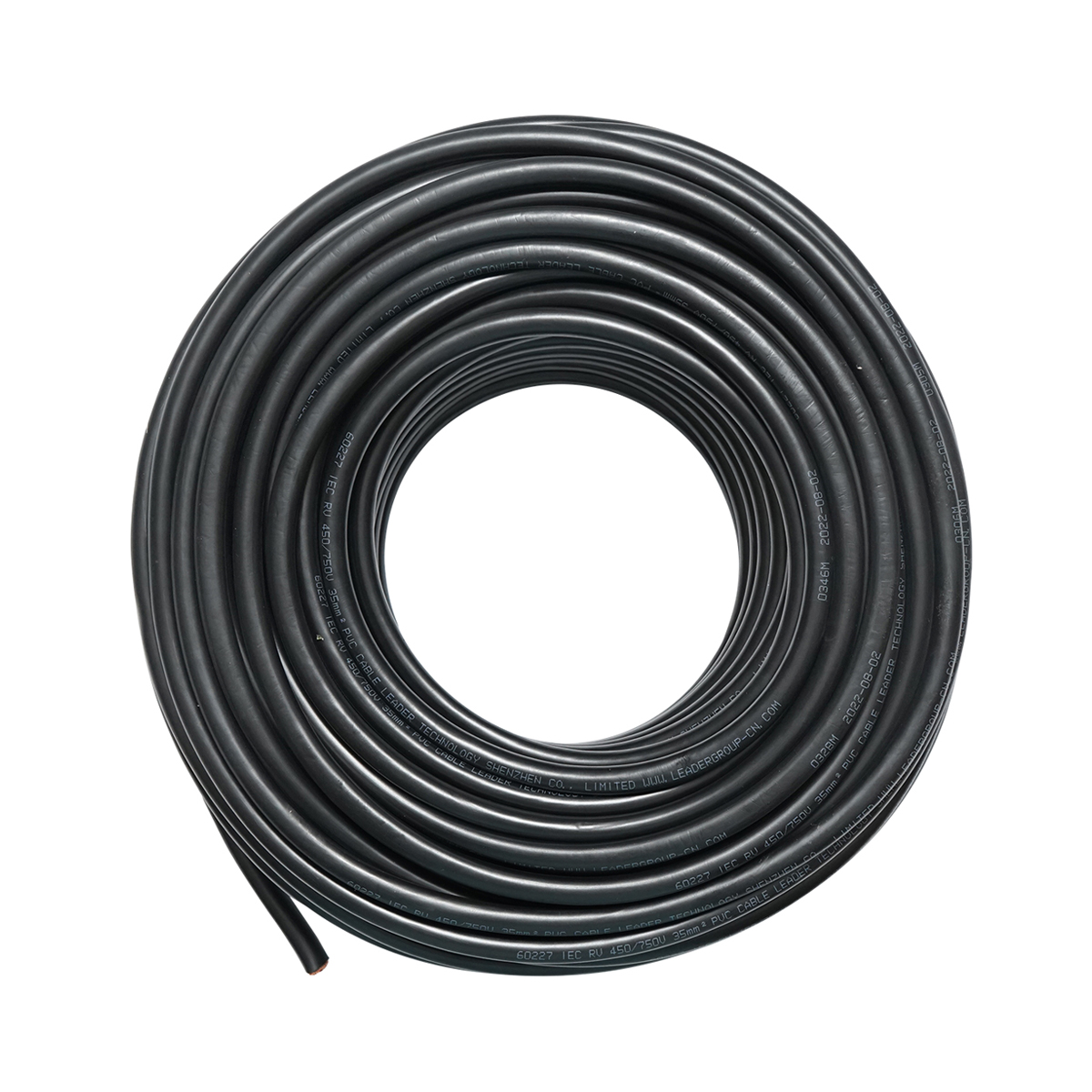 Cablu forta 1x35mm cupru litat pentru baterie, sudura RV-K 450/750V rola 5m Breckner Germany – imagine 2