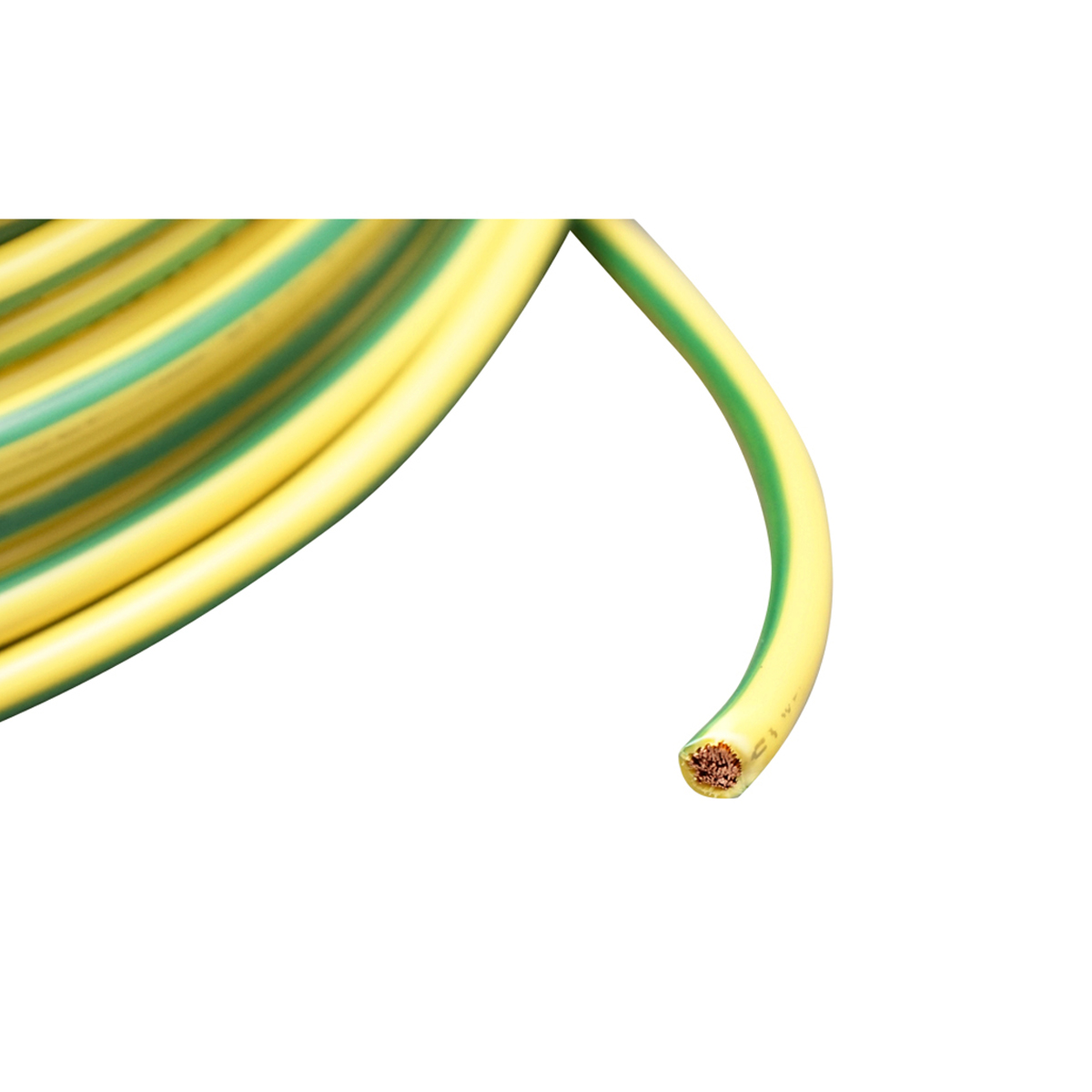 Cablu impamantare din cupru, 25m pentru panouri solare MYF 1x16mm, 450/750V verde galben – imagine 4
