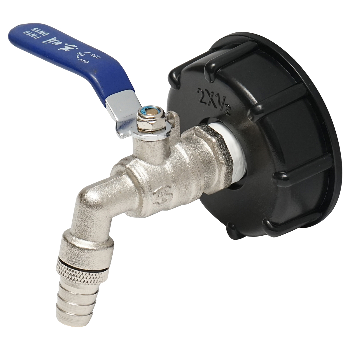 Robinet de scurgere 1/2 alama bazin IBC cu filet int 60 mm Autospeed