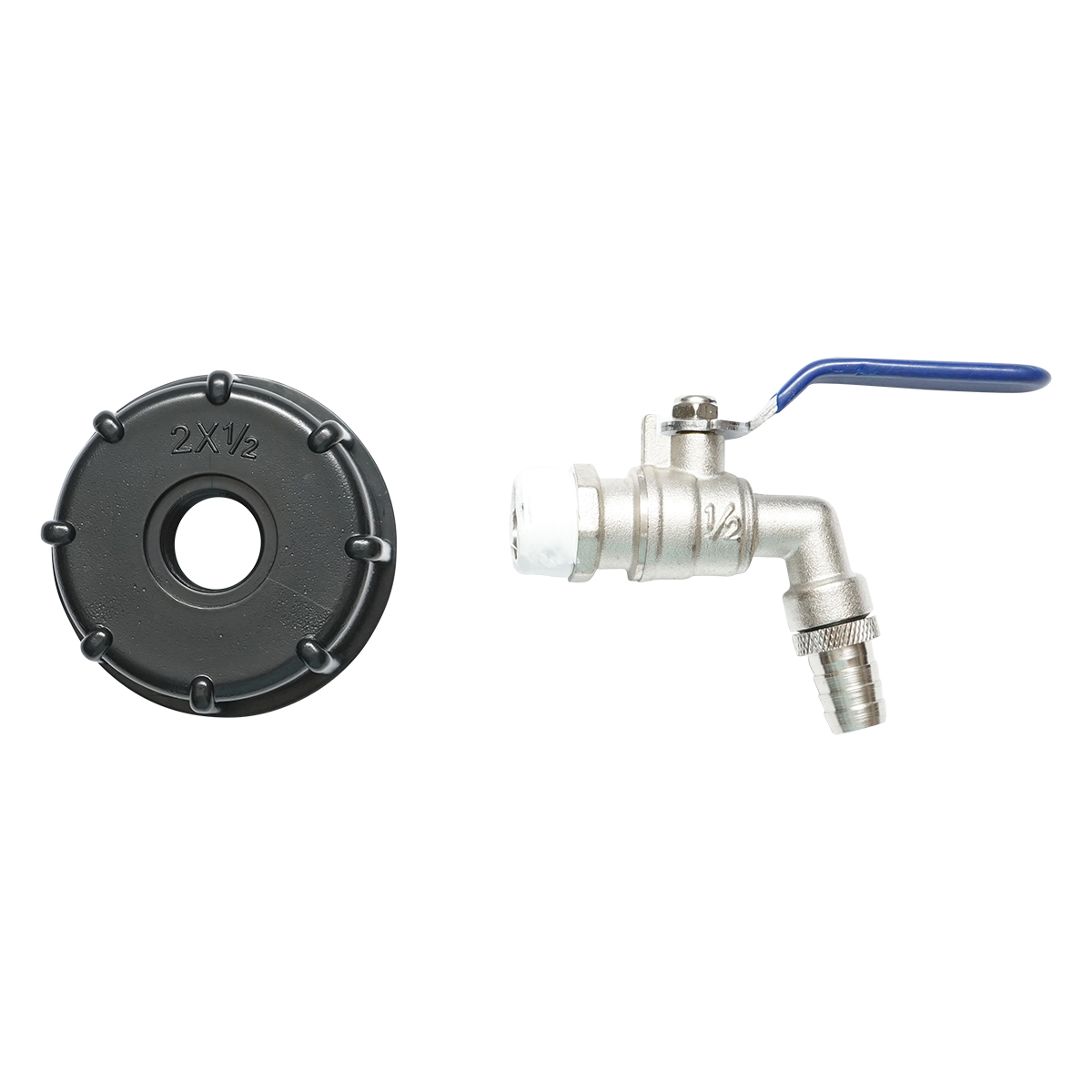 Robinet de scurgere 1/2 alama bazin IBC cu filet int 60 mm Autospeed – imagine 2
