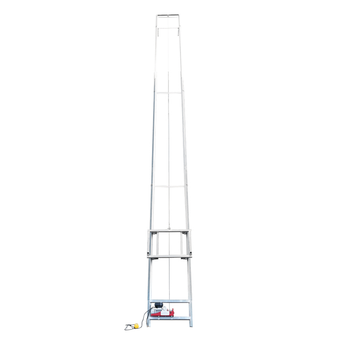 Lift electric cu carucior mobil si telecomanda pentru ridicare panouri solare fotovoltaice maxim 19m – imagine 6
