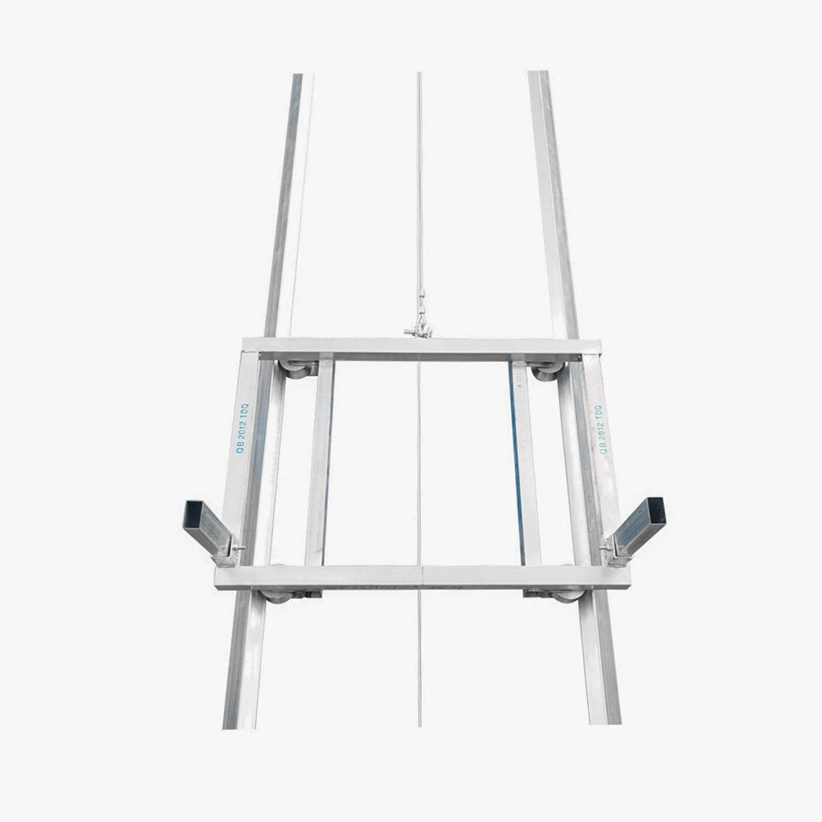 Lift electric cu carucior mobil si telecomanda pentru ridicare panouri solare fotovoltaice maxim 19m – imagine 9
