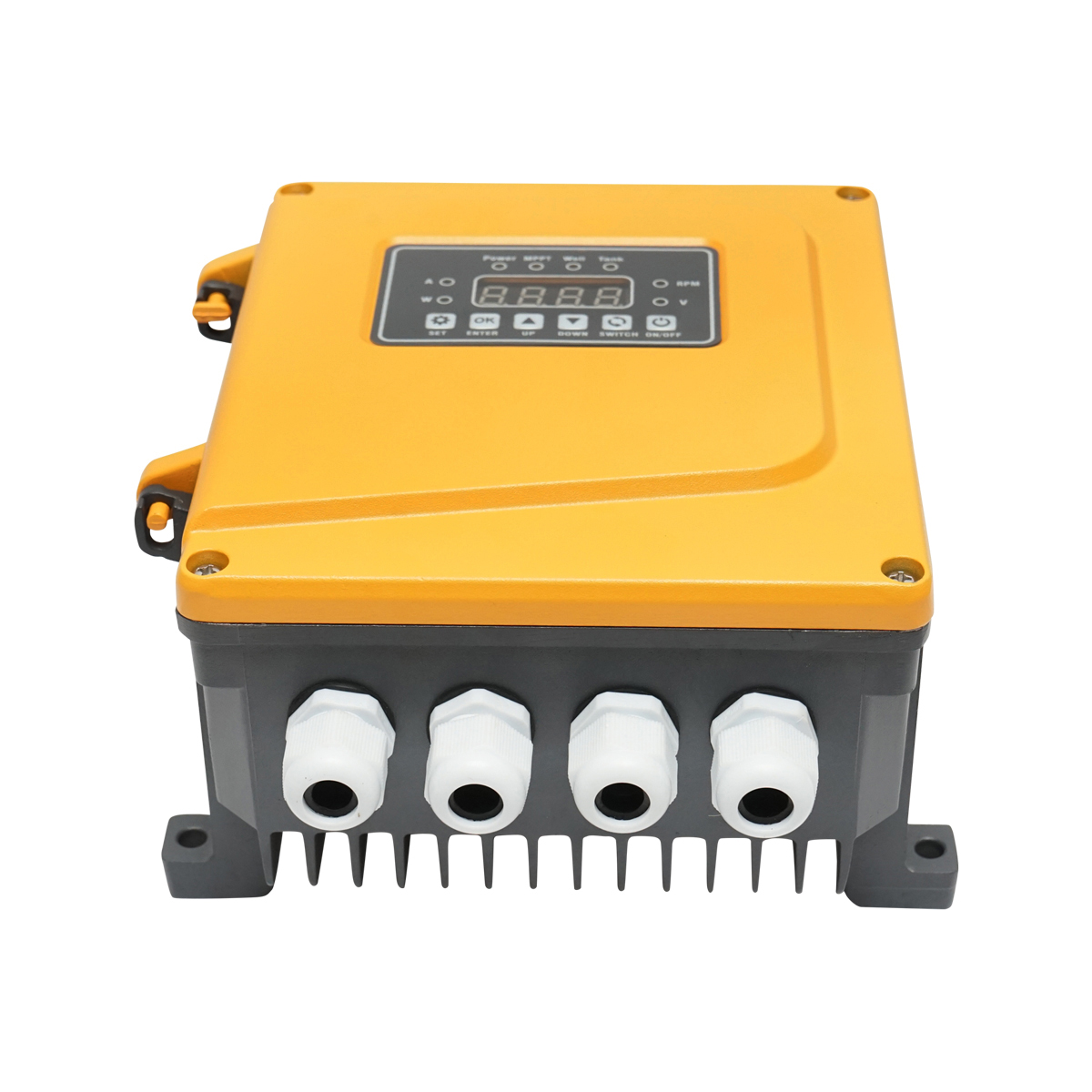 Pompa apa submersibila 1200W, 180V debit 4.44m3/h, D75mm cu controller pentru panou solar fotovoltaic Breckner Germany – imagine 8