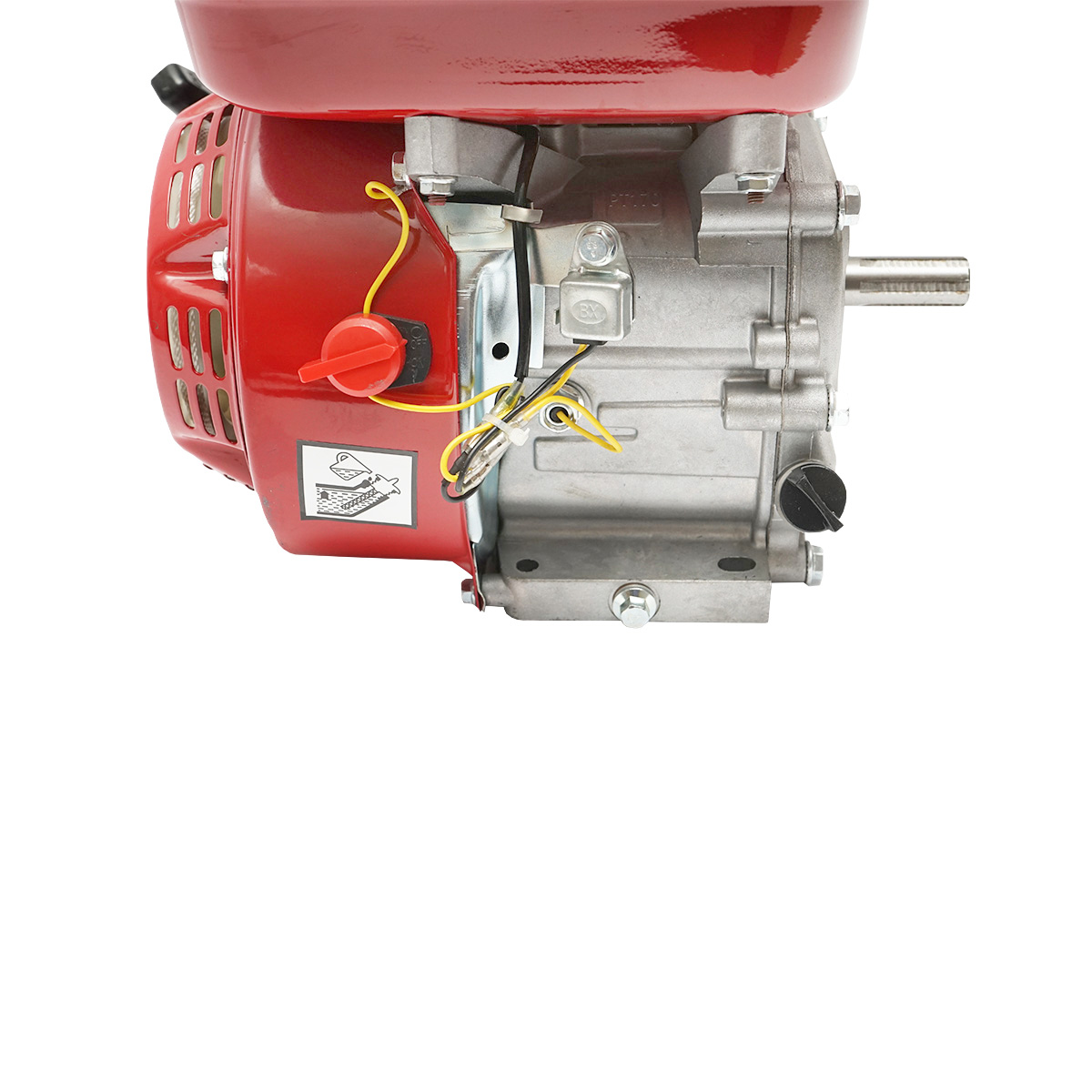 Motor pe benzina 7.5CP, 4 timpi, ax canelat 20mm pornire sfoara Breckner Germany – imagine 4