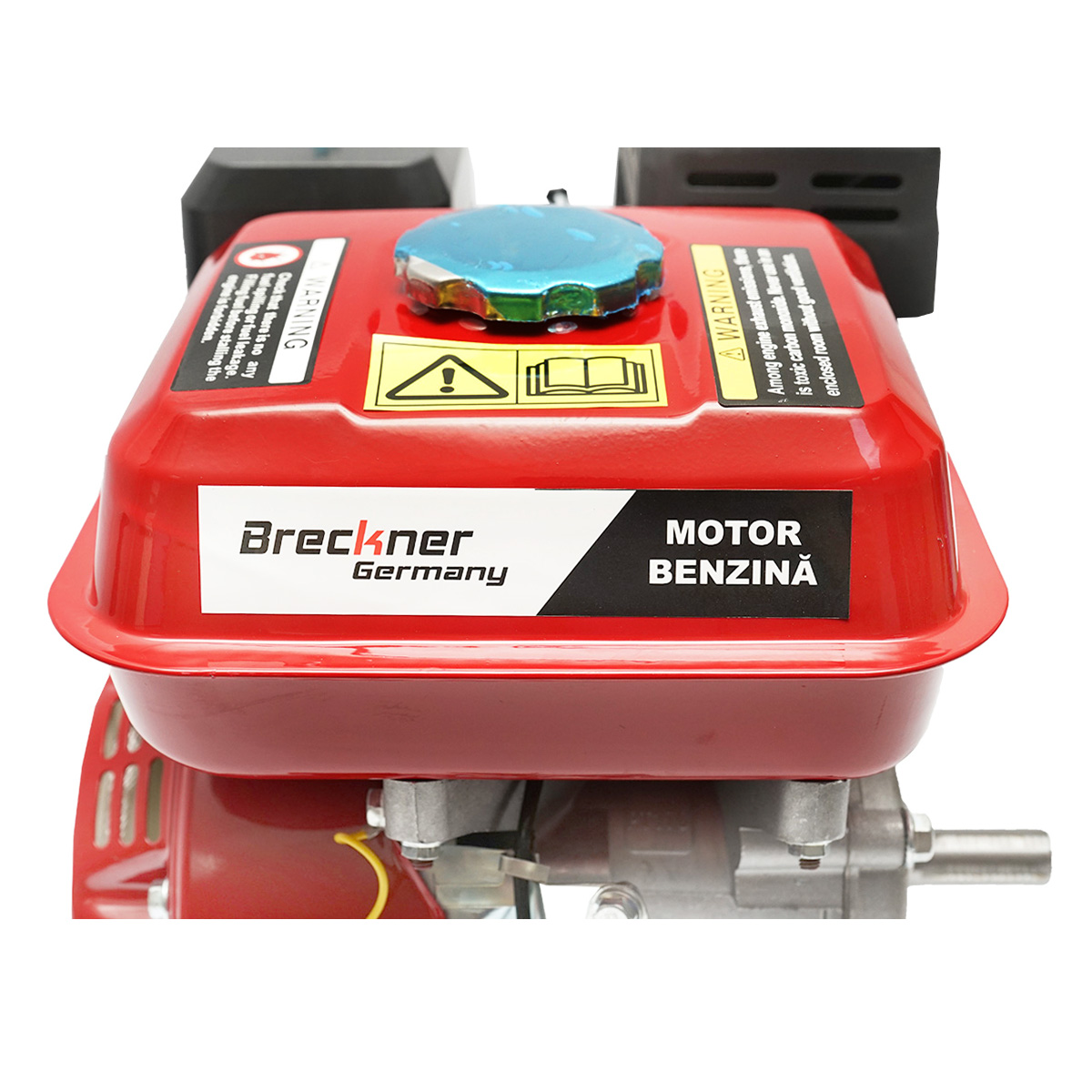 Motor pe benzina 7.5CP, 4 timpi, ax canelat 20mm pornire sfoara Breckner Germany – imagine 5