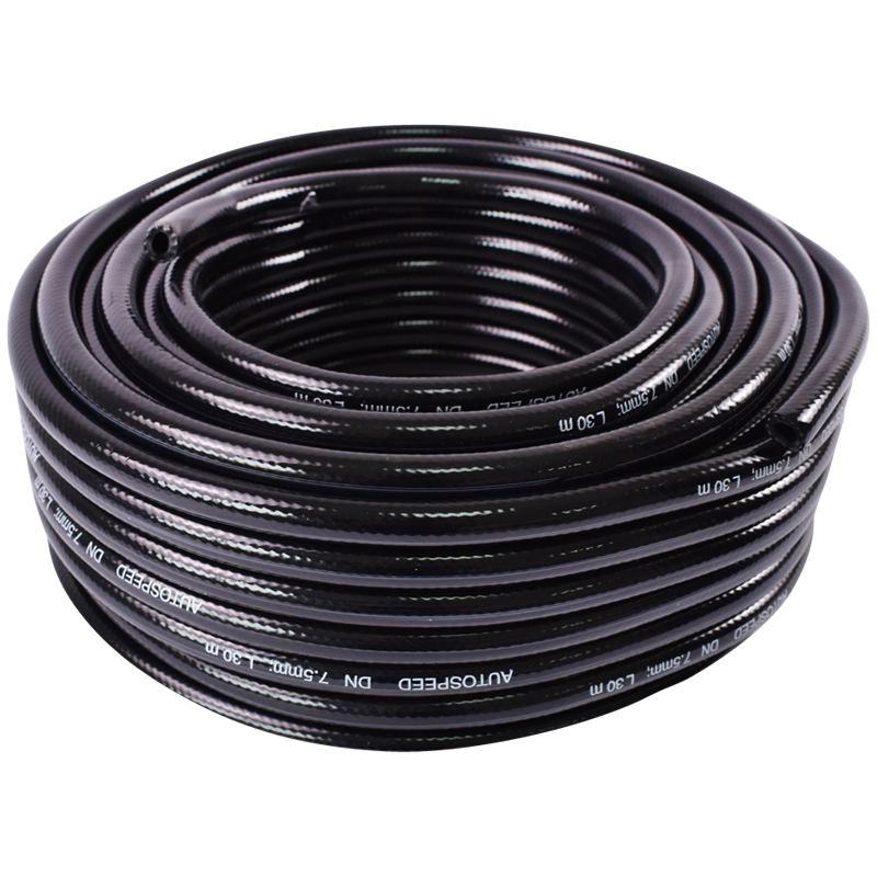 Furtun combustibil cu insertie textila fi8 d=7,5mm si D=14,5mm colac de 30 metri