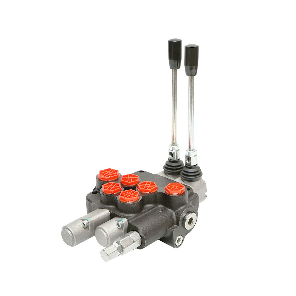 Distribuitor hidraulic cu 2 manete 1 flotant 80L/min Breckner Germany