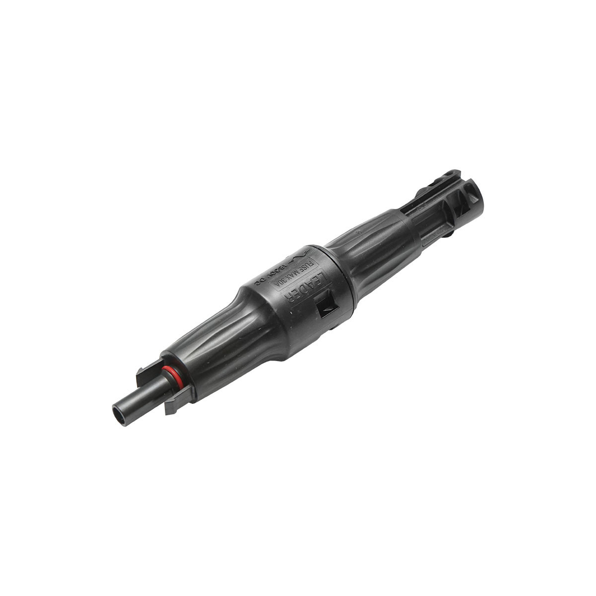 Conector MC4 cu siguranta fuzibila 10x85mm, 15A, 1500V DC pentru sisteme solare fotovoltaice IP67 Leader – imagine 3