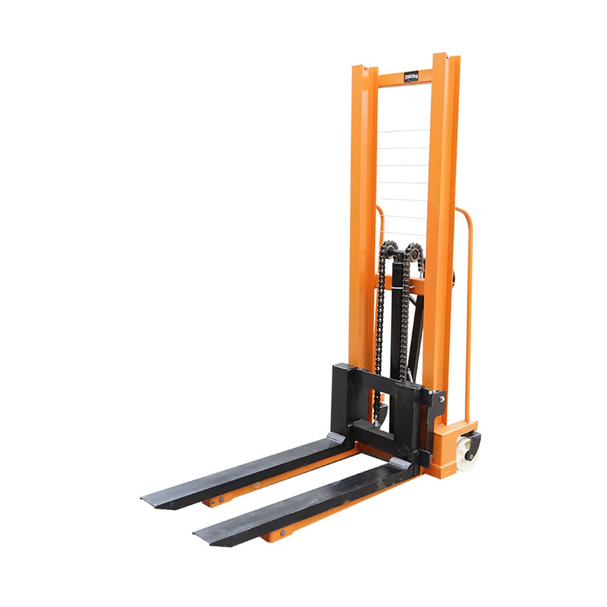 Transpalet manual cu sarcina maxima 1T inaltime maxima 1.6m Breckner Germany