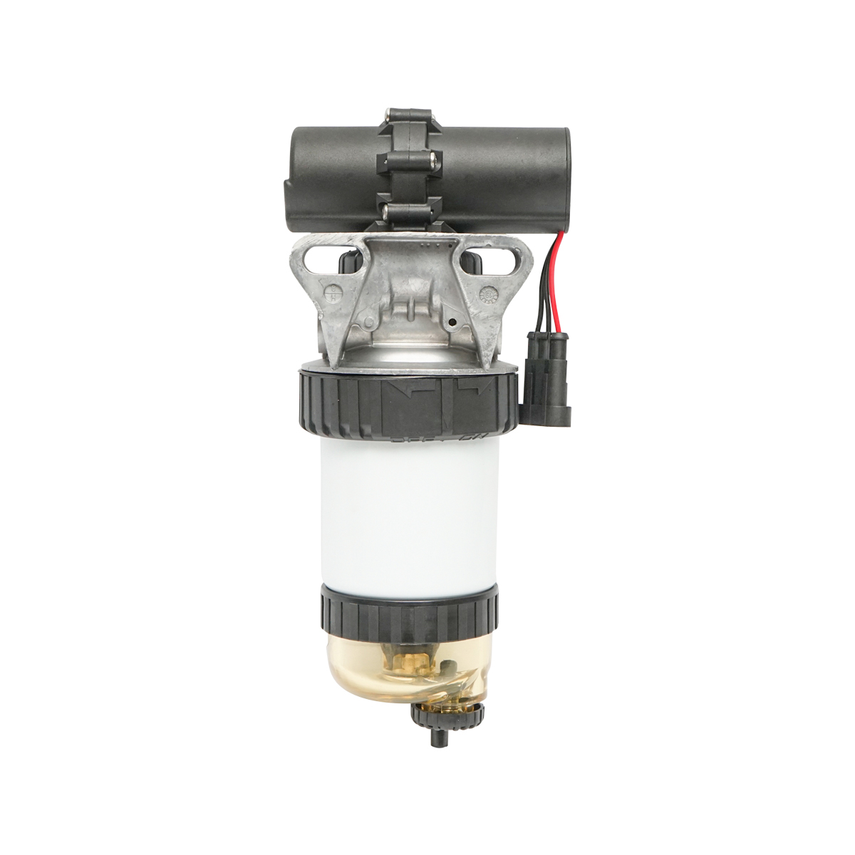 Pompa alimentare electrica cu filtru pentru Case IH, New Holland, Ford cod OEM 84271407, 87801794, 87802202, 84288071, 87802331 – imagine 2