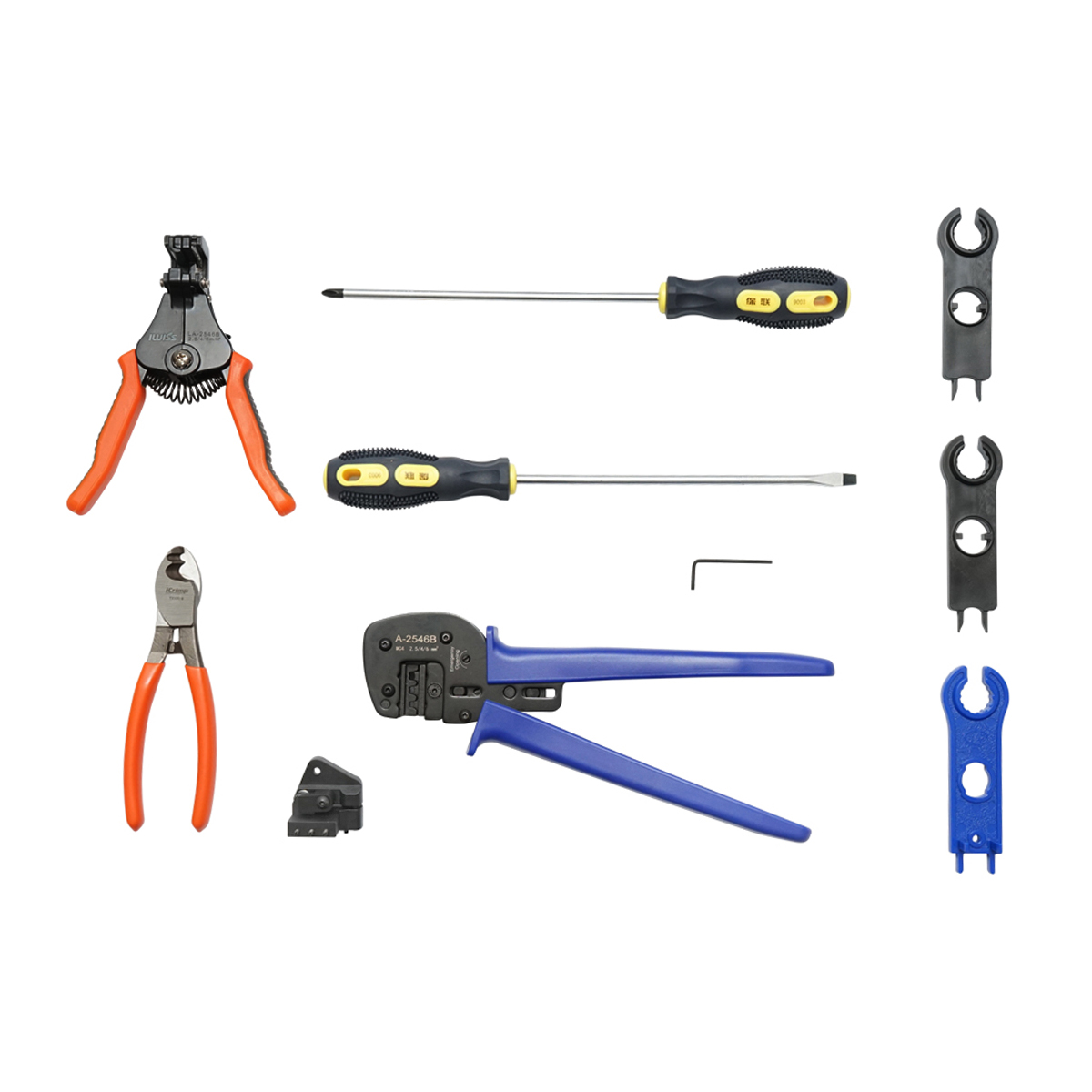 Trusa scule pentru sertizare conectori MC4 A2546B – imagine 2