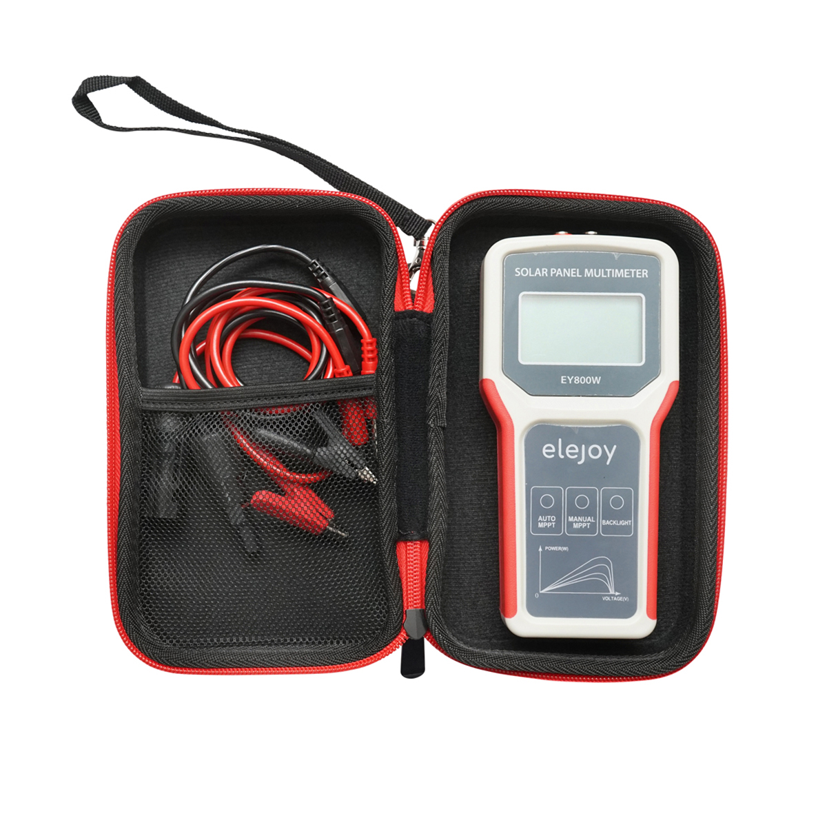 Tester, multimetru MPPT EY800W pentru panouri solare fotovoltaice – imagine 3