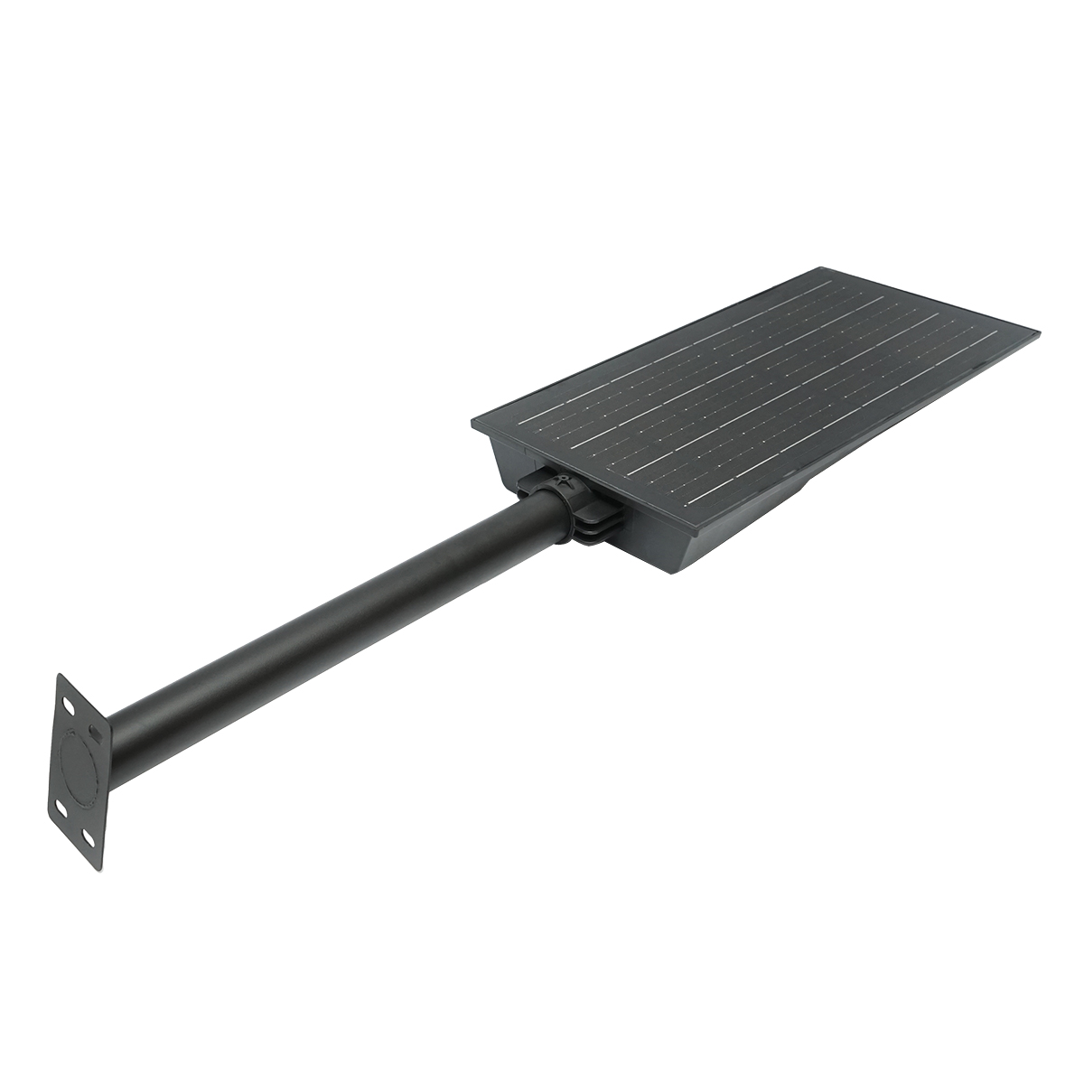 Lampa solara LED iluminat stradal 150W, 6500K, IP65 cu panou solar 15W, baterie LiFePO4 18Ah, senzor de miscare si prindere pe stalp Breckner Germany – imagine 2