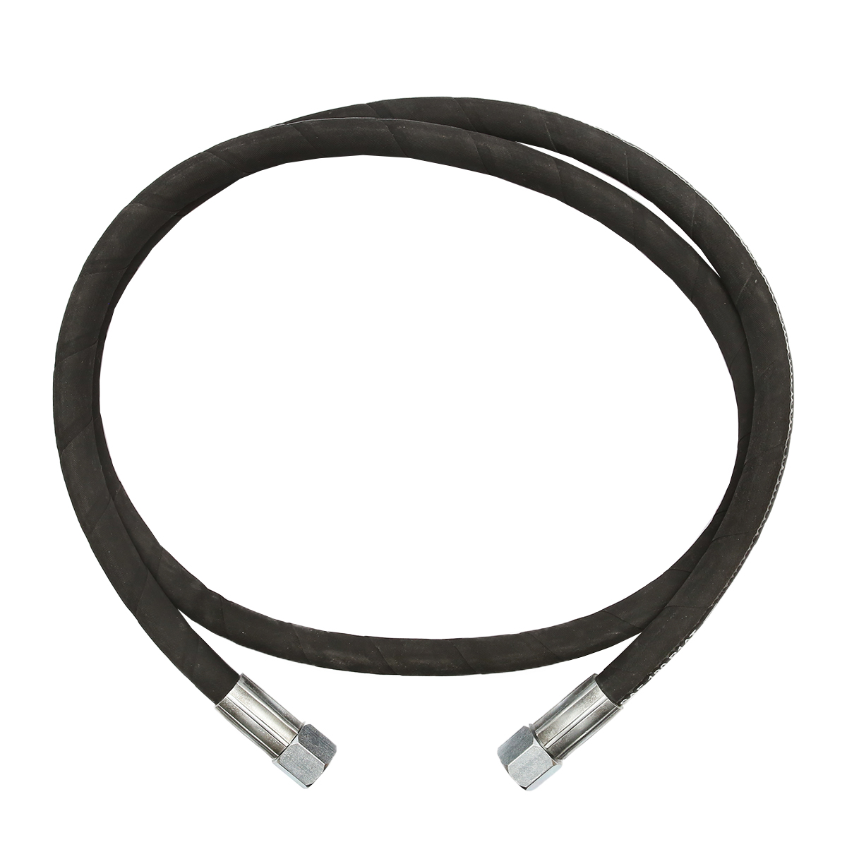 Furtun presiune 2SN DN10 sertizat cu capete fixate hidraulic L= 1800mm (Reductie M20X20)
