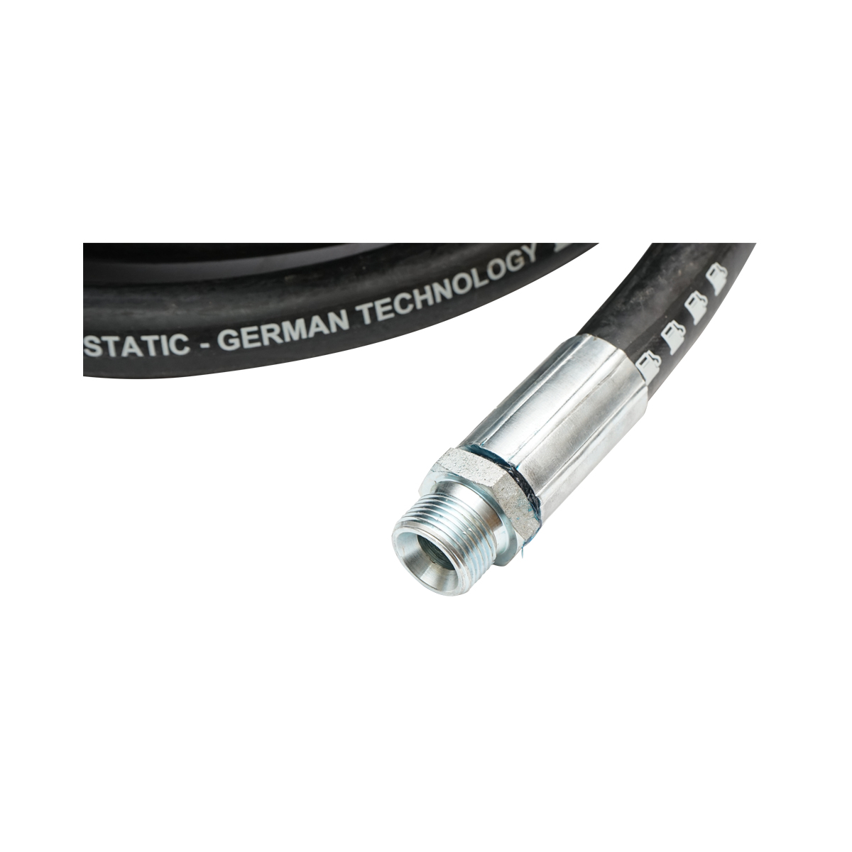 Furtun presiune 10M cu nipluri 3/4 pentru pompa transfer motorina Breckner Germany – imagine 4