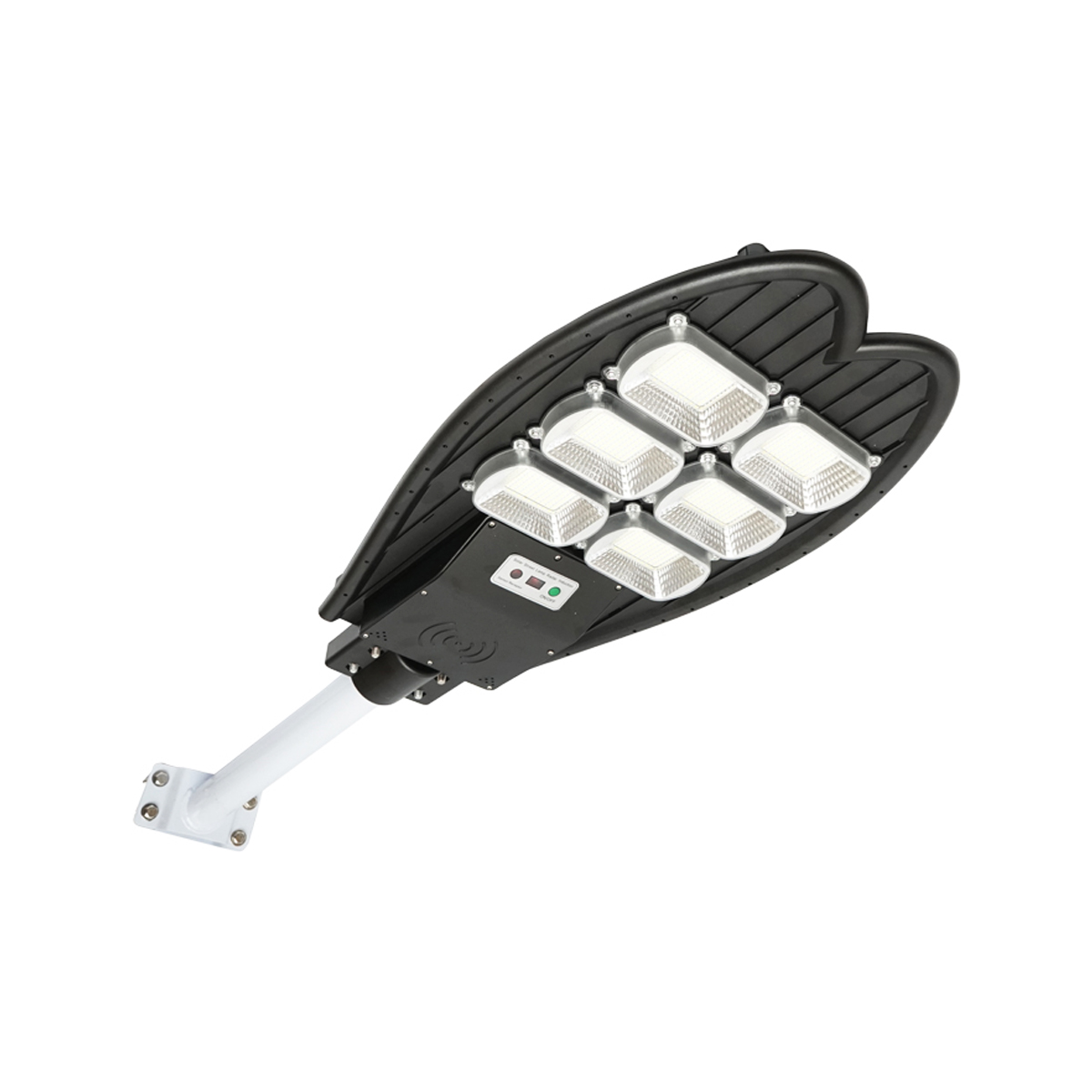 Lampa solara LED 300W cu panou solar 15W, baterie LiFePO4 3.2V/18Ah, 6000-8000K, senzor de miscare, telecomanda IP65 Breckner Germany