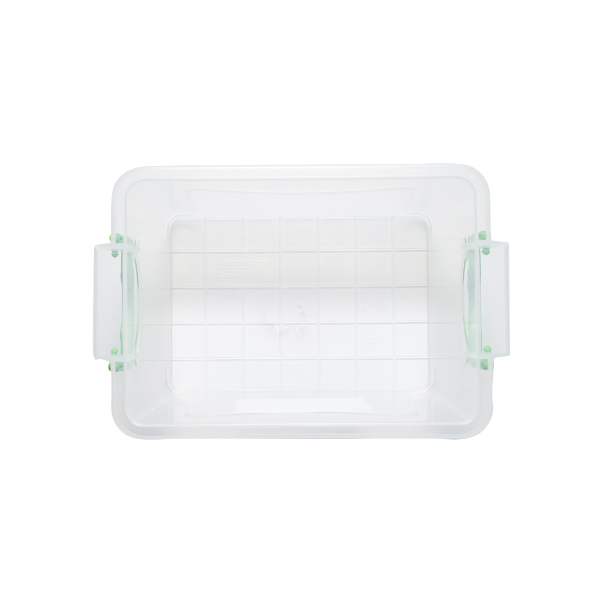 Cutie depozitare 1.5L cu capac din plastic, transparenta 210x140x100mm – imagine 5