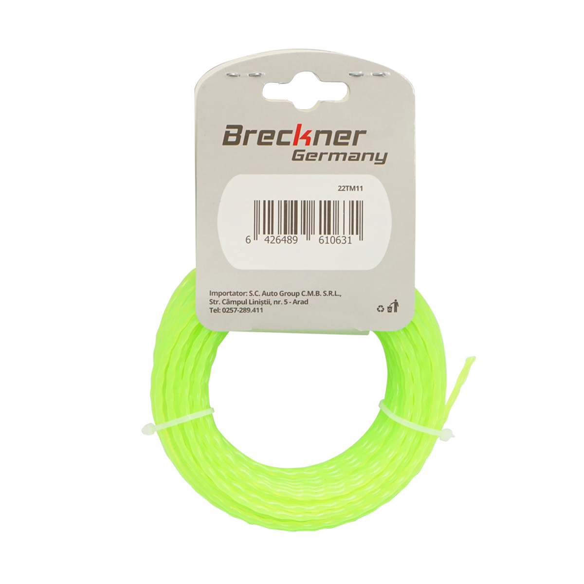 Fir elicoidal pentru motocoasa 3mm x 15m Breckner Germany – imagine 2