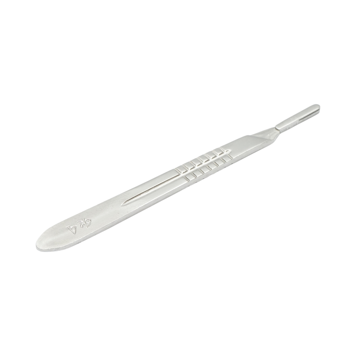 Maner bisturiu din inox nr 4 pentru lame nr 18-24 – imagine 3