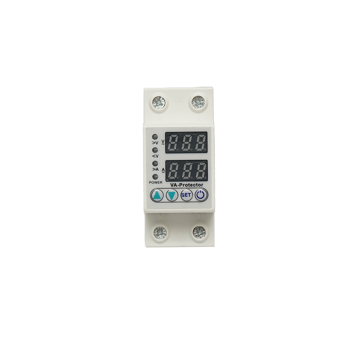 Releu digital 40A pentru monitorizare si protectie subtensiune, supratensiune 220V, LDVP1-40A