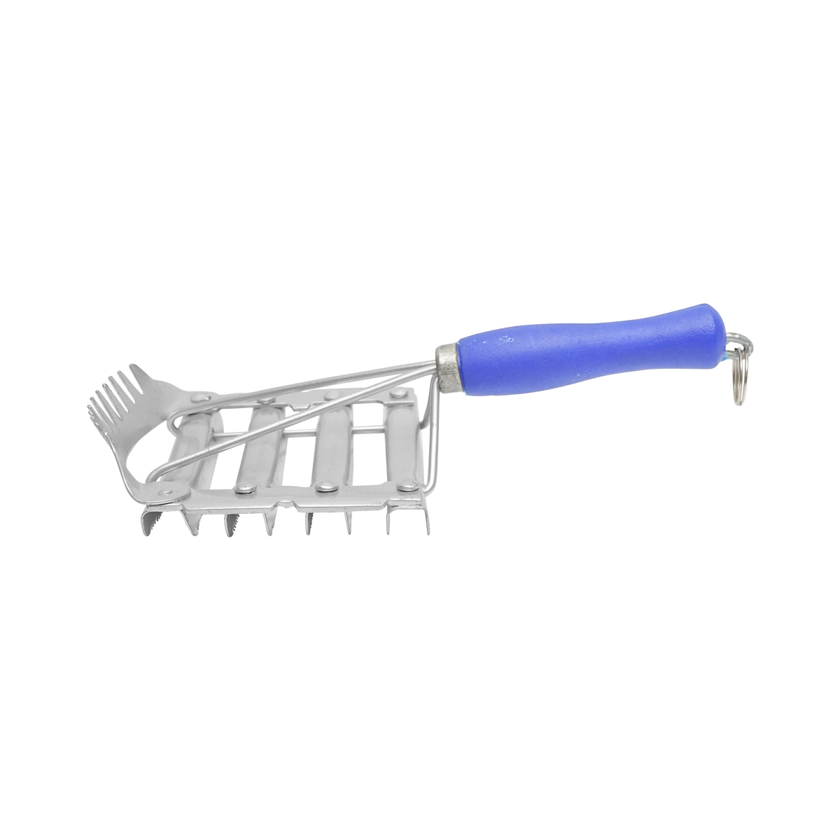 Perie tesala metalica patrata pentru cai cu piaptan pentru coama Breckner Germany – imagine 2